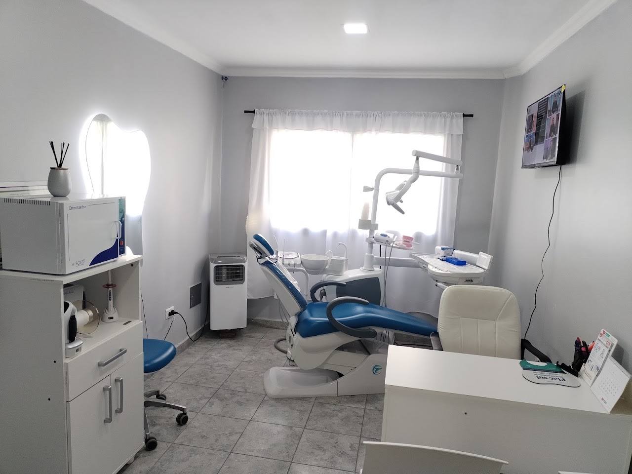 Sala de atención del consultorio